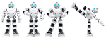 robot, isolated, action figure